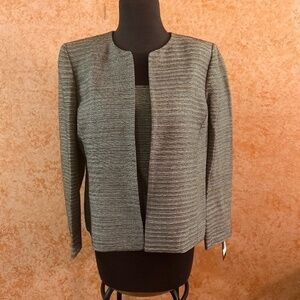 KASPER 2 Pc Set Open Blazer size 8P